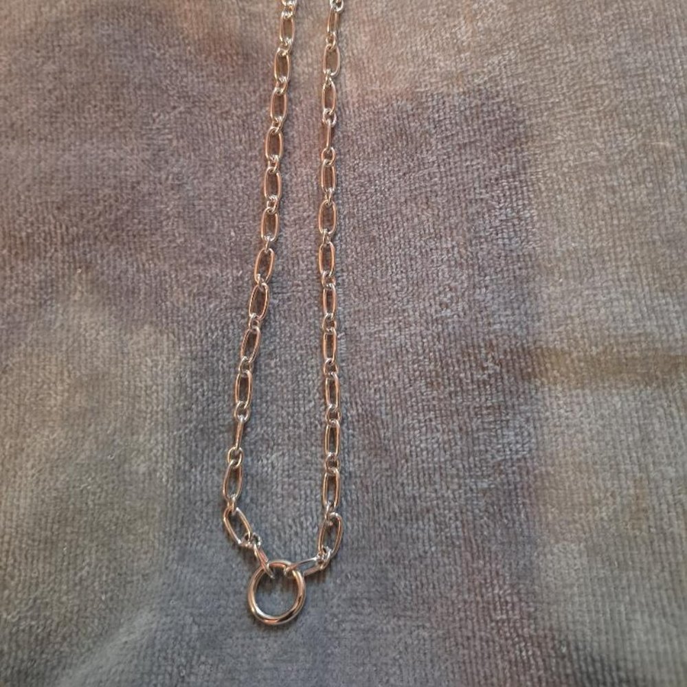 Coach Chain Link Collar Necklace